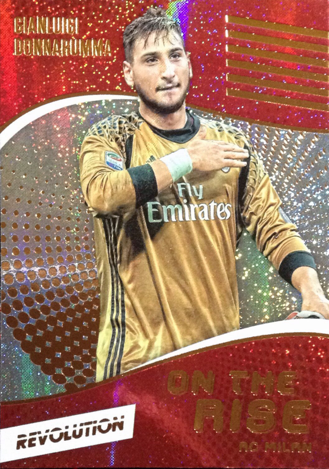 【ed 2017 panini 革命足球球星卡 多纳鲁马 gianluigi donnarumma