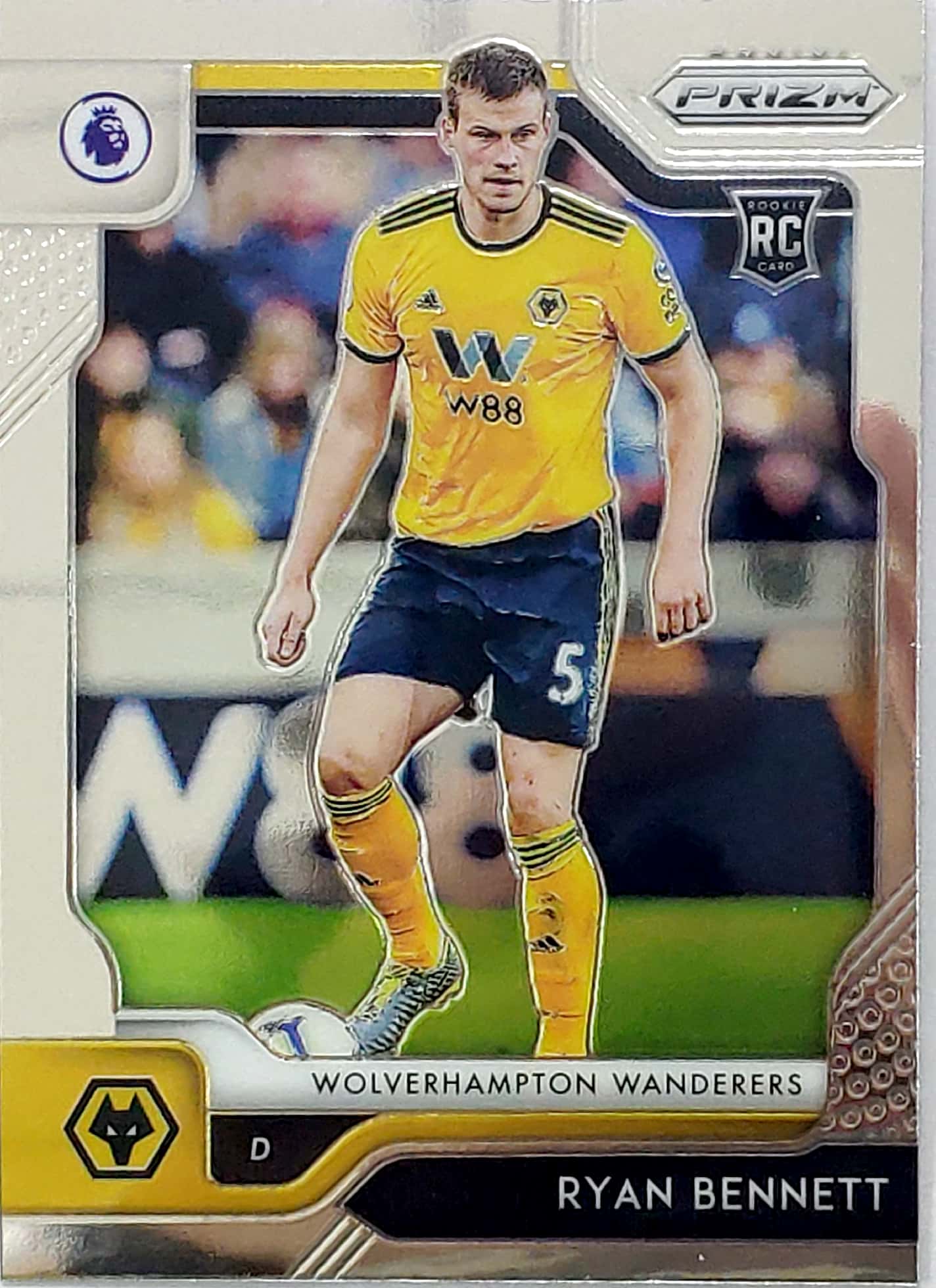 【风筝】2019 panini 英超 球星卡 瑞恩·贝内特 ryan bennett 狼队