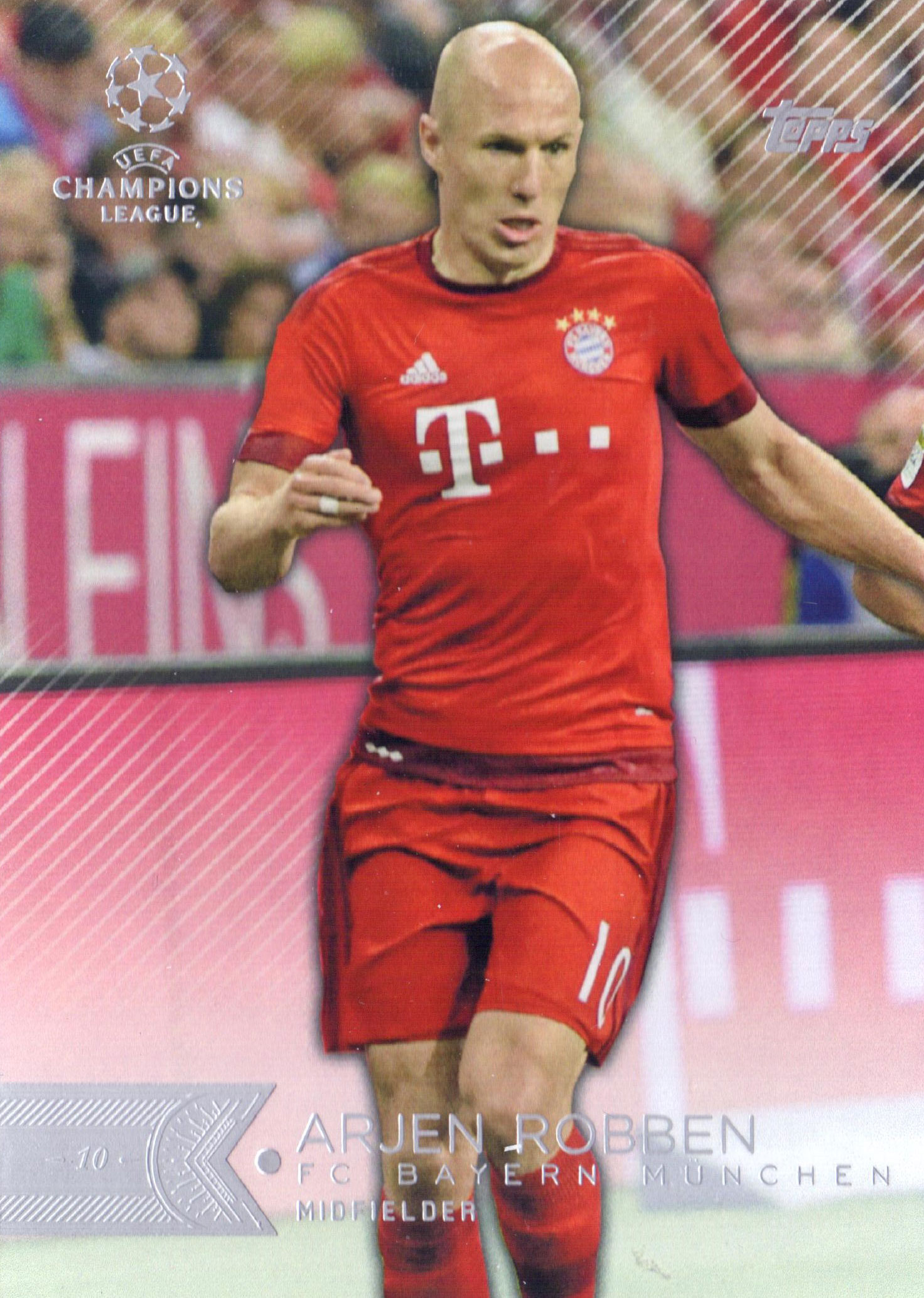 【风筝】2018 panini 三重奏 球星卡 罗本 arjen robben 拜仁 no.