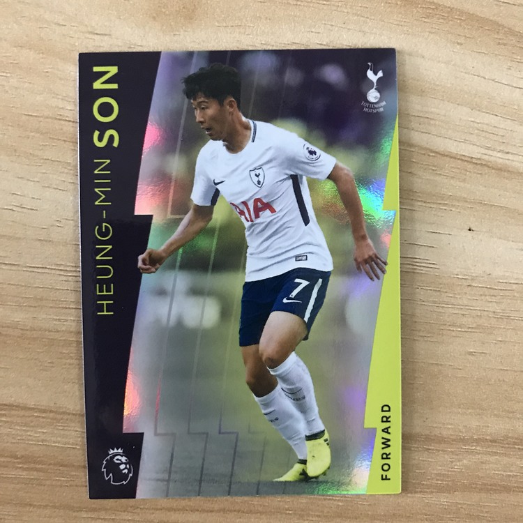 [ed] 2018 topps 英超-铂金系列 球星卡 孙兴慜 son heungmin