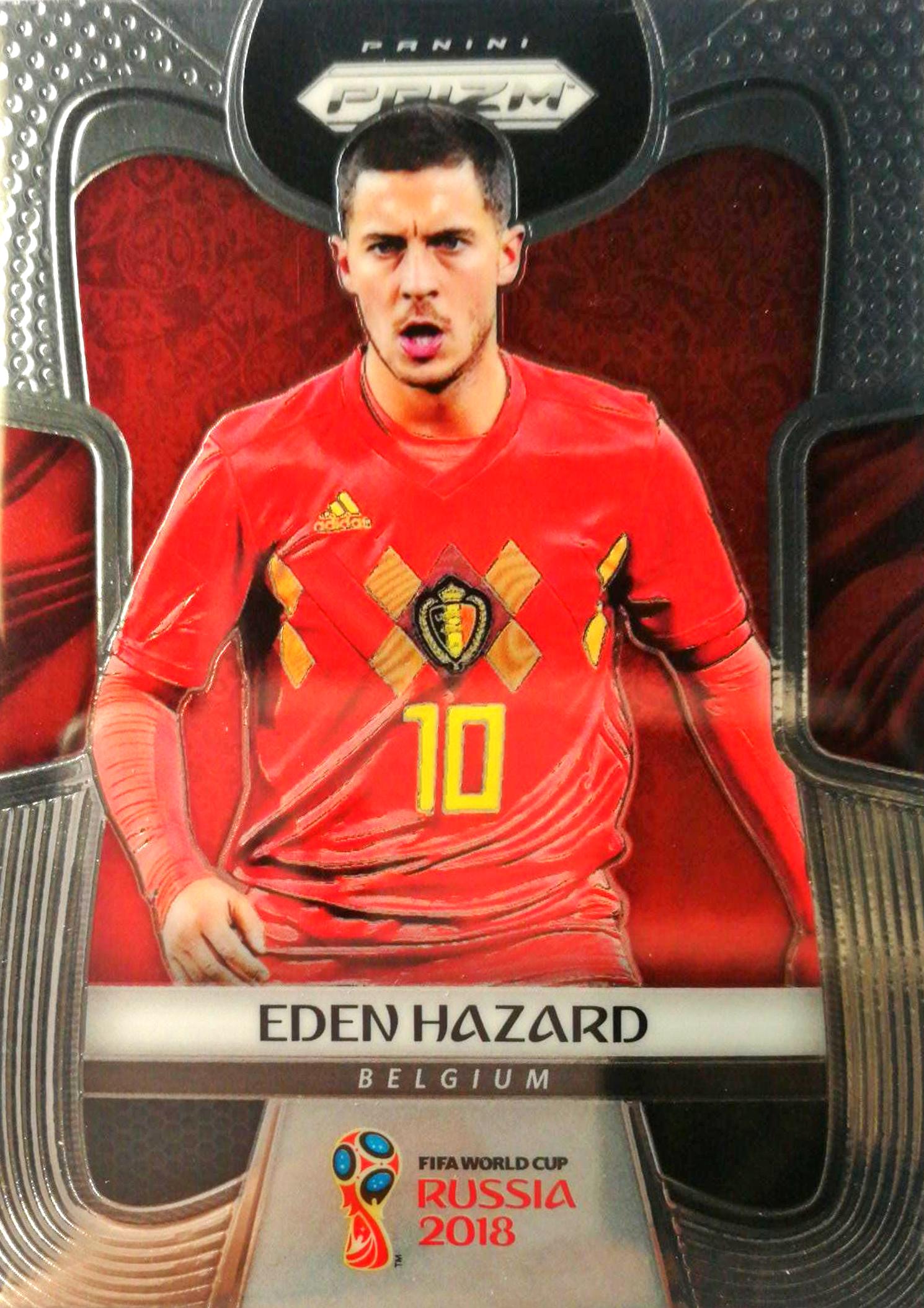 【开心就好】2018panini帕尼尼俄罗斯世界杯球星卡eden hazard阿扎尔