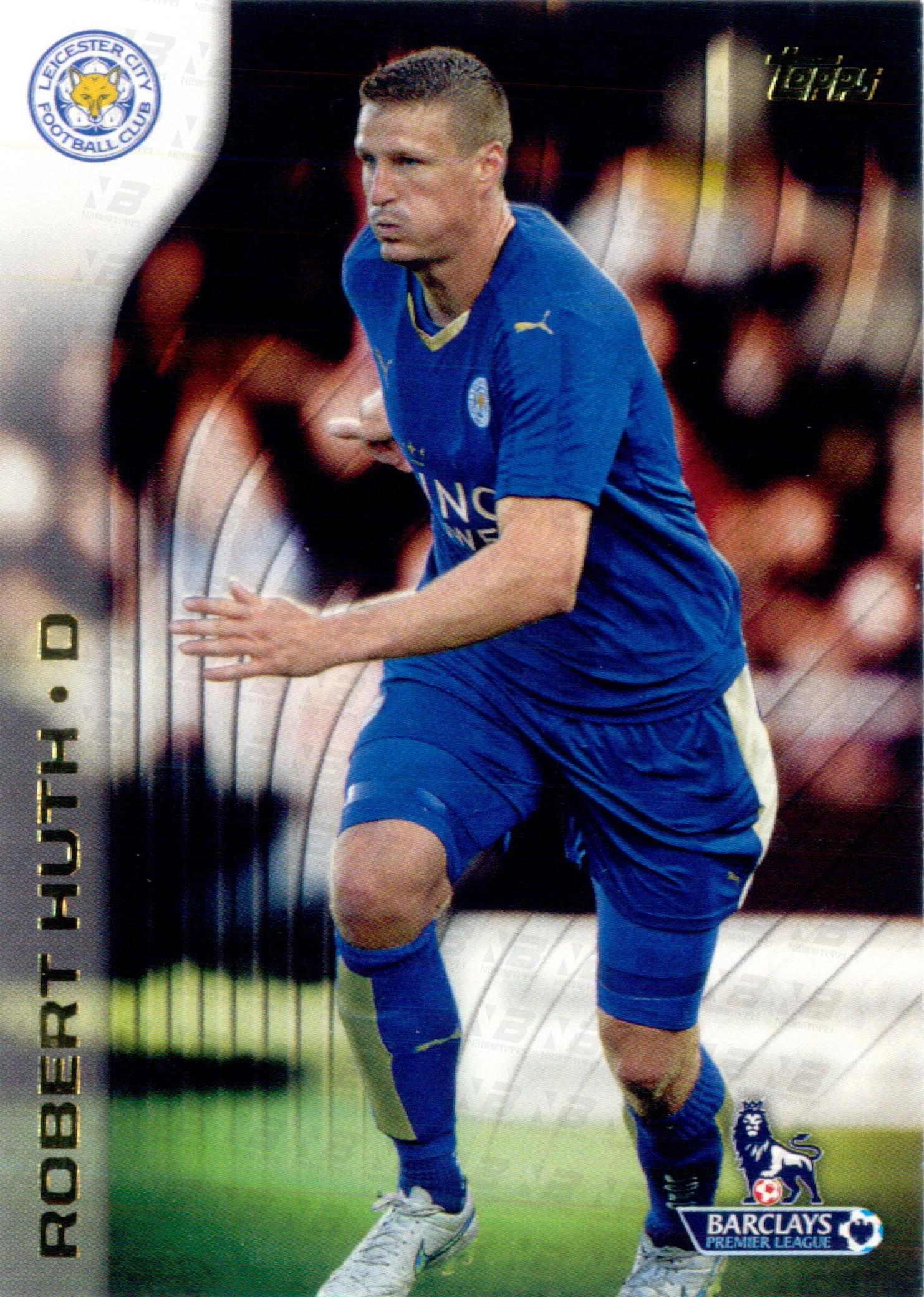 2015topps英超金基础卡48罗伯特·胡特普通